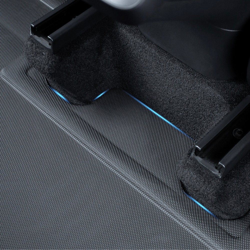 Bil gulvmatter for Tesla Model Y Foot Coche tilbehør Auto tepper