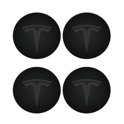 Centerkapsler til Tesla 4 stk.